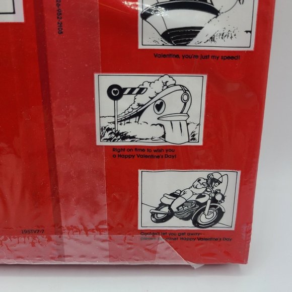 Vintage Hallmark Valentine Classroom Pack NOS Action Packed Ephemera - Picture 3 of 7